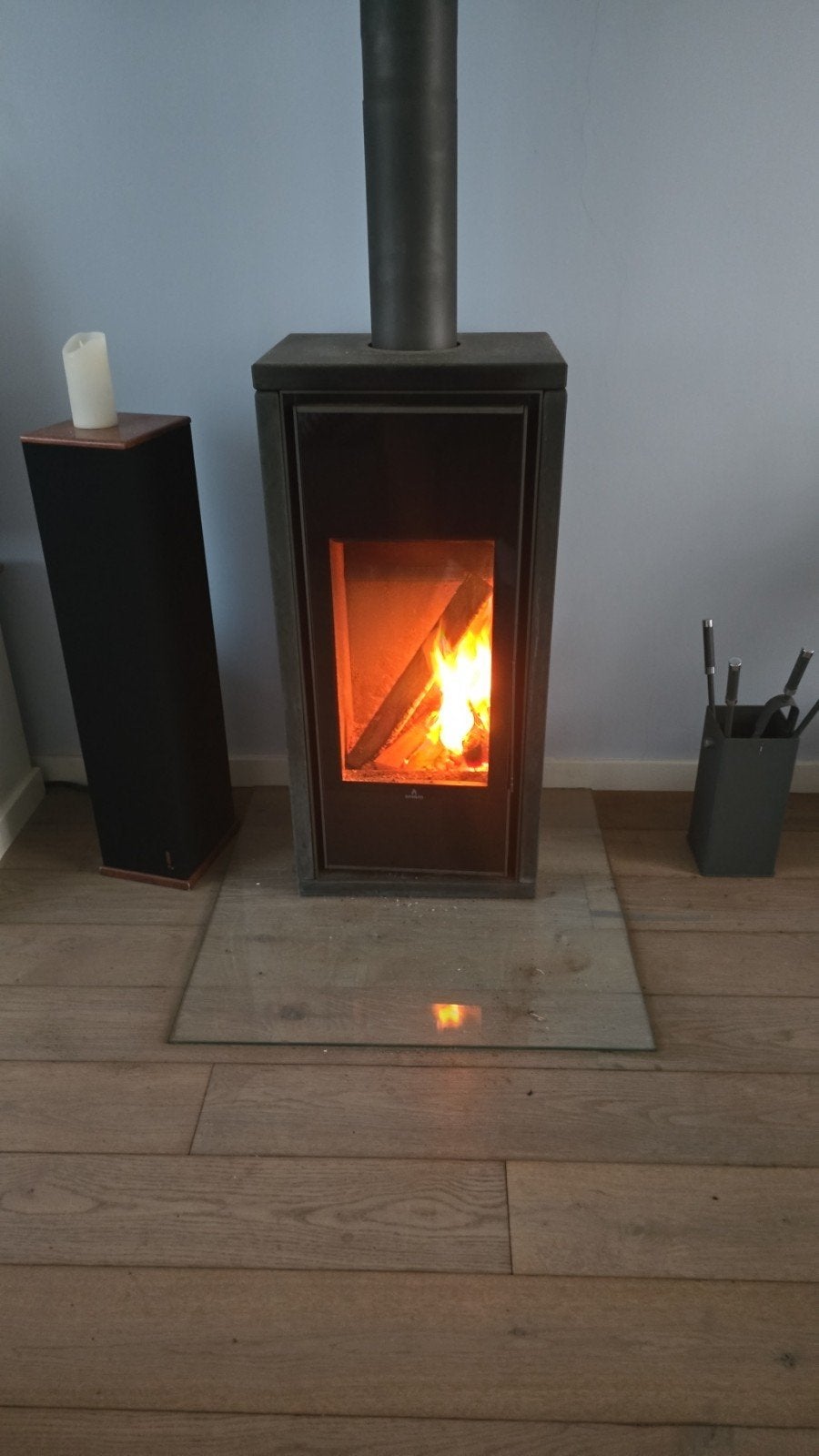 Barbas eco 100 speksteen, Ophalen, Gebruikt, Vrijstaande haard, Houthaard