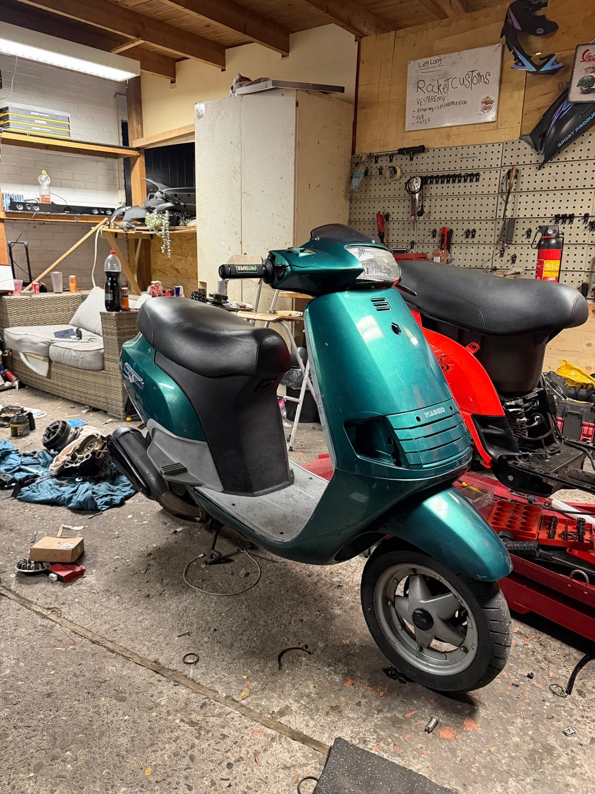 Piaggio skr 125 skipper, Ophalen, Zo goed als nieuw, Tweetakt, Overige modellen