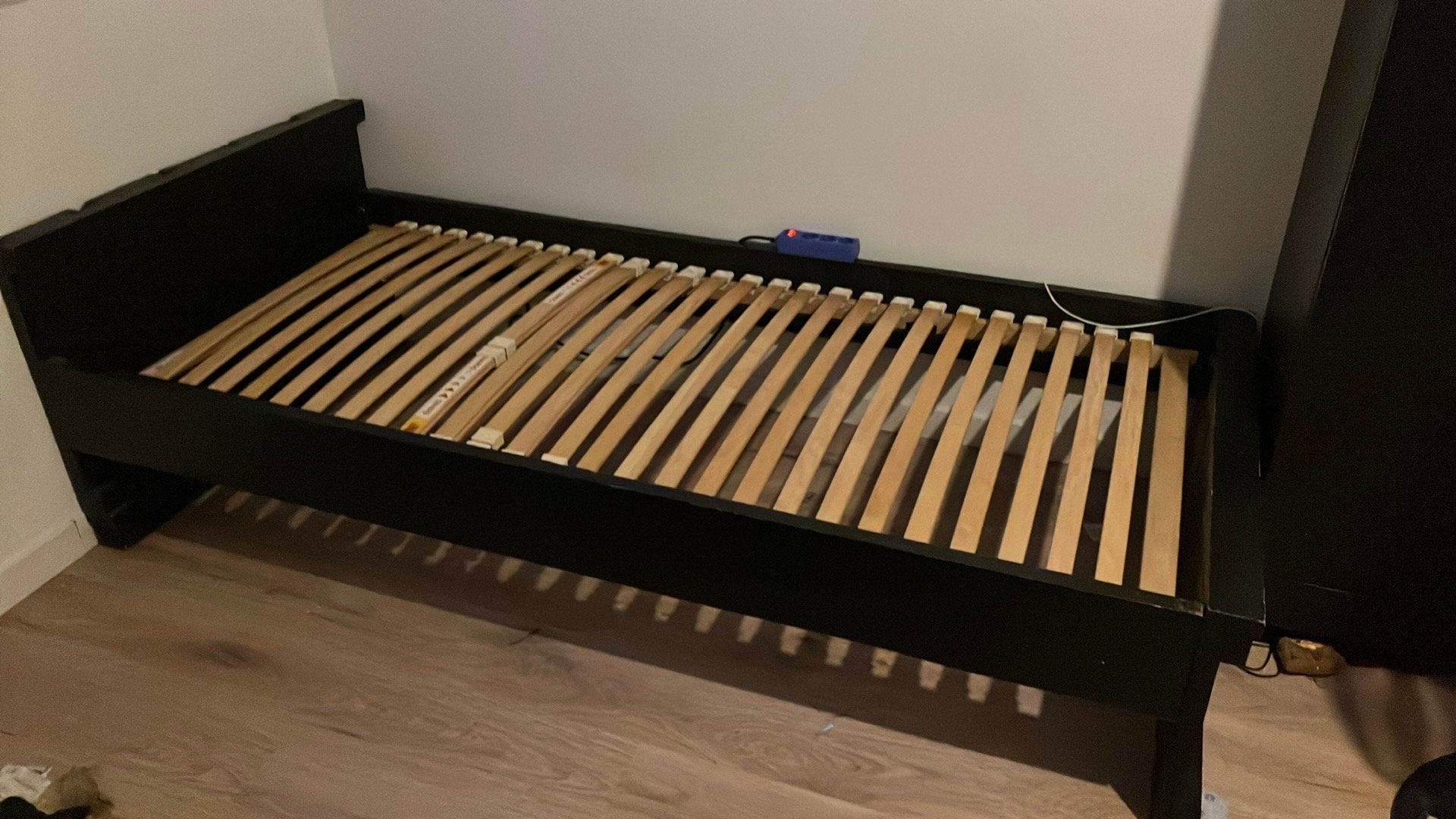 Bed 1 persoons, Huis en Inrichting, Slaapkamer | Matrassen en Bedbodems, Ophalen, Gebruikt, Tweepersoons
