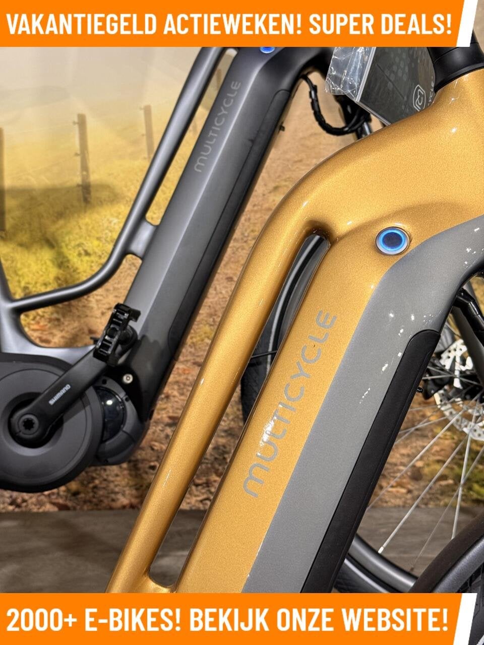 Multicycle Elektrische fiets met midden motor ebike!, 51 tot 55 cm, Nieuw, Overige merken