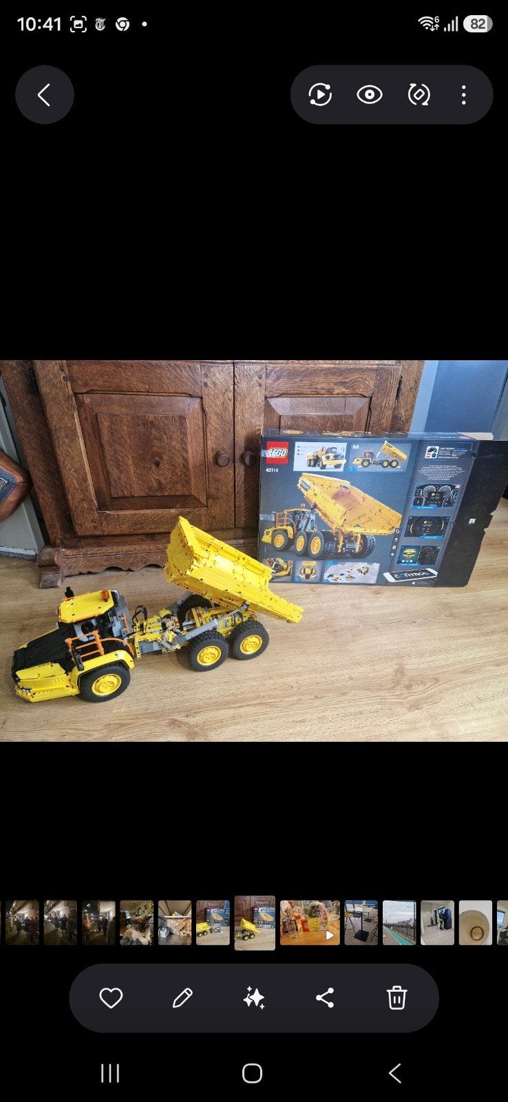 Lego Technic Volvo 6x6 Kiepwagen (42114), Kinderen en Baby's, Speelgoed | Bouwstenen, Ophalen of Verzenden, Zo goed als nieuw