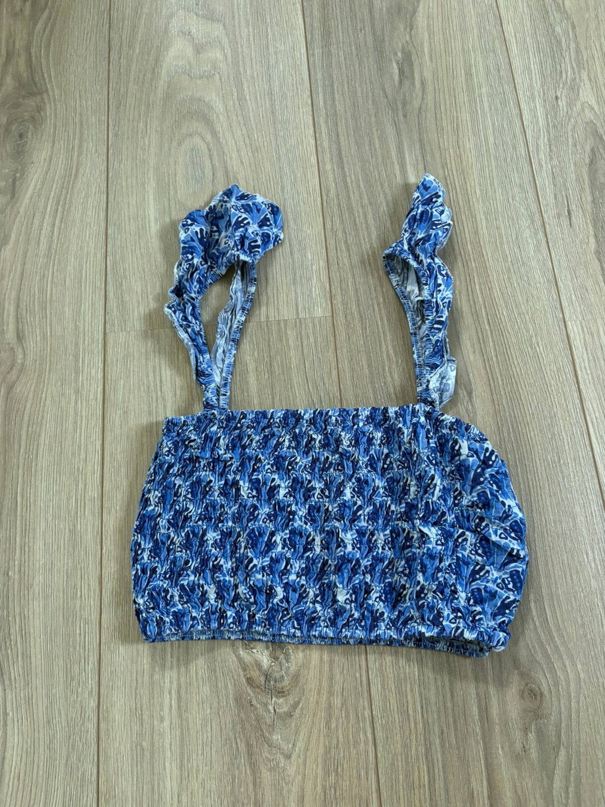 Blauwe LVCILIA top - maat S/M, Kleding | Dames, Blauw, Ophalen of Verzenden, Zo goed als nieuw, Maat 36 (S)