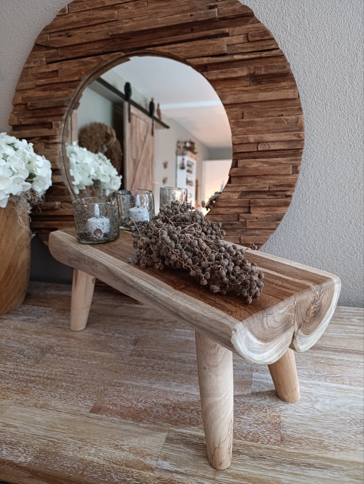 krukje Kusuma teak, nieuw op voorraad, Ophalen of Verzenden, Nieuw