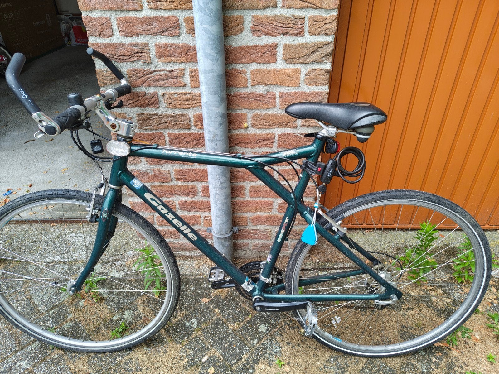 Gazelle Torrente - Goede Staat, Fietsen en Brommers, Ophalen, Gebruikt, Velgrem, Versnellingen
