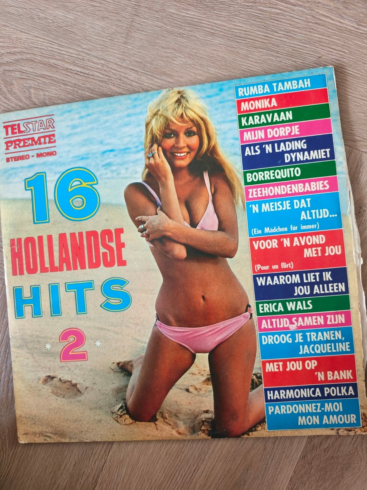 16 Hollandse Hits 2 - Telstar Premie LP, LP, Gebruikt, Ophalen of Verzenden, Complilatie