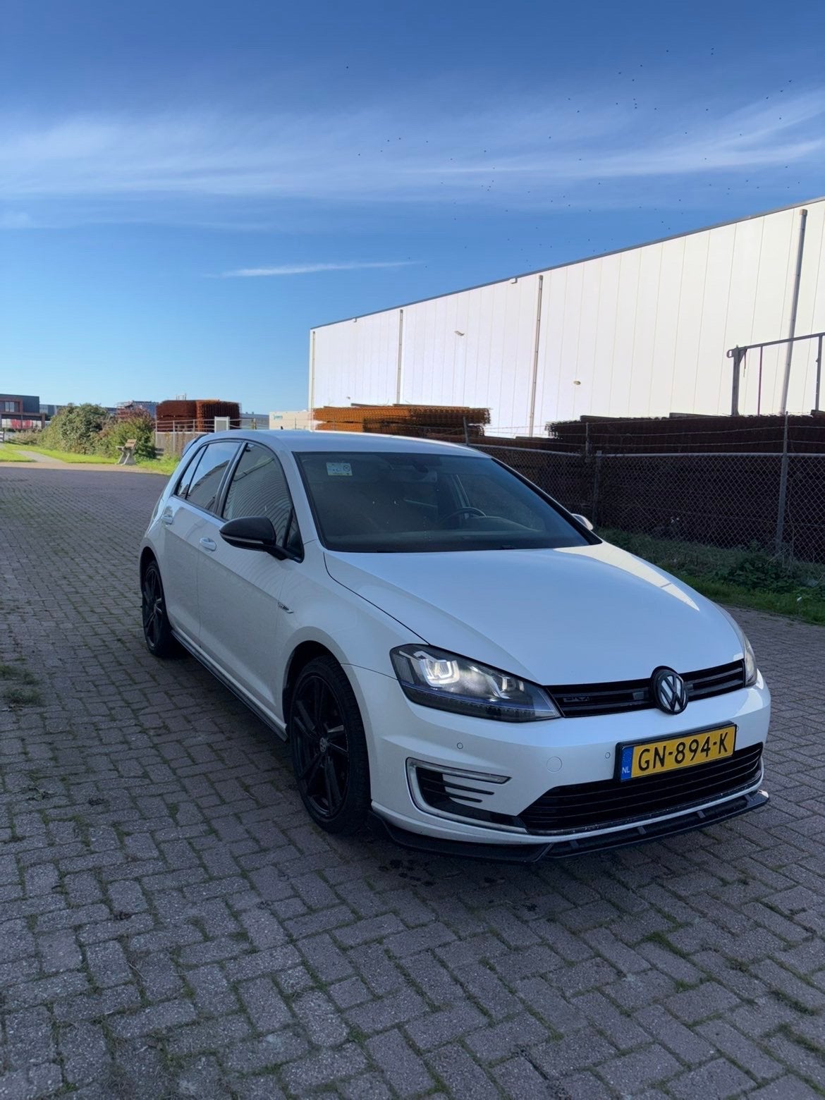 Volkswagen Golf 1.4 TSI Phev 300PK GTE 5D 2015 Wit, Auto's, Stof, 4 cilinders, Wit, 1395 cc
