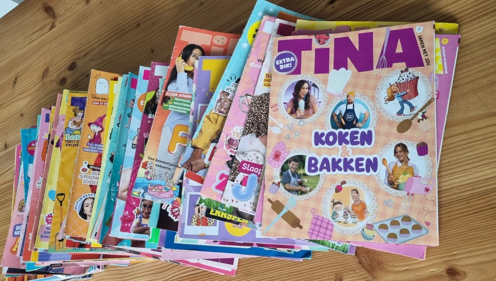 Tina tijdschriften - Diverse jaartallen, Ophalen of Verzenden, Gelezen