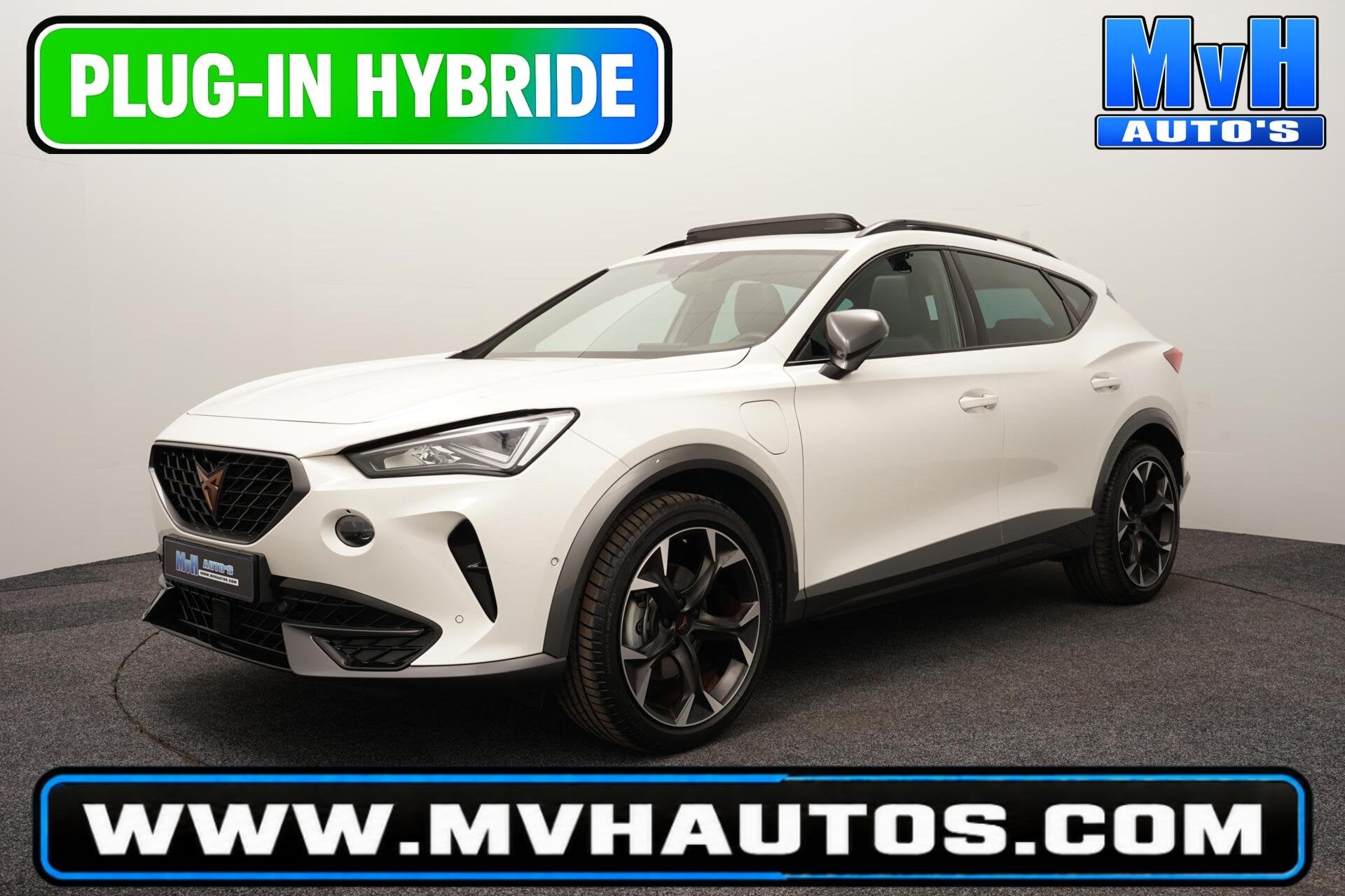 CUPRA Formentor 1.4 PHEV VZ Performance|PANO|STUUR.VERW|SOH1, Auto's, Dealer onderhouden, Gebruikt, 4 cilinders, Wit