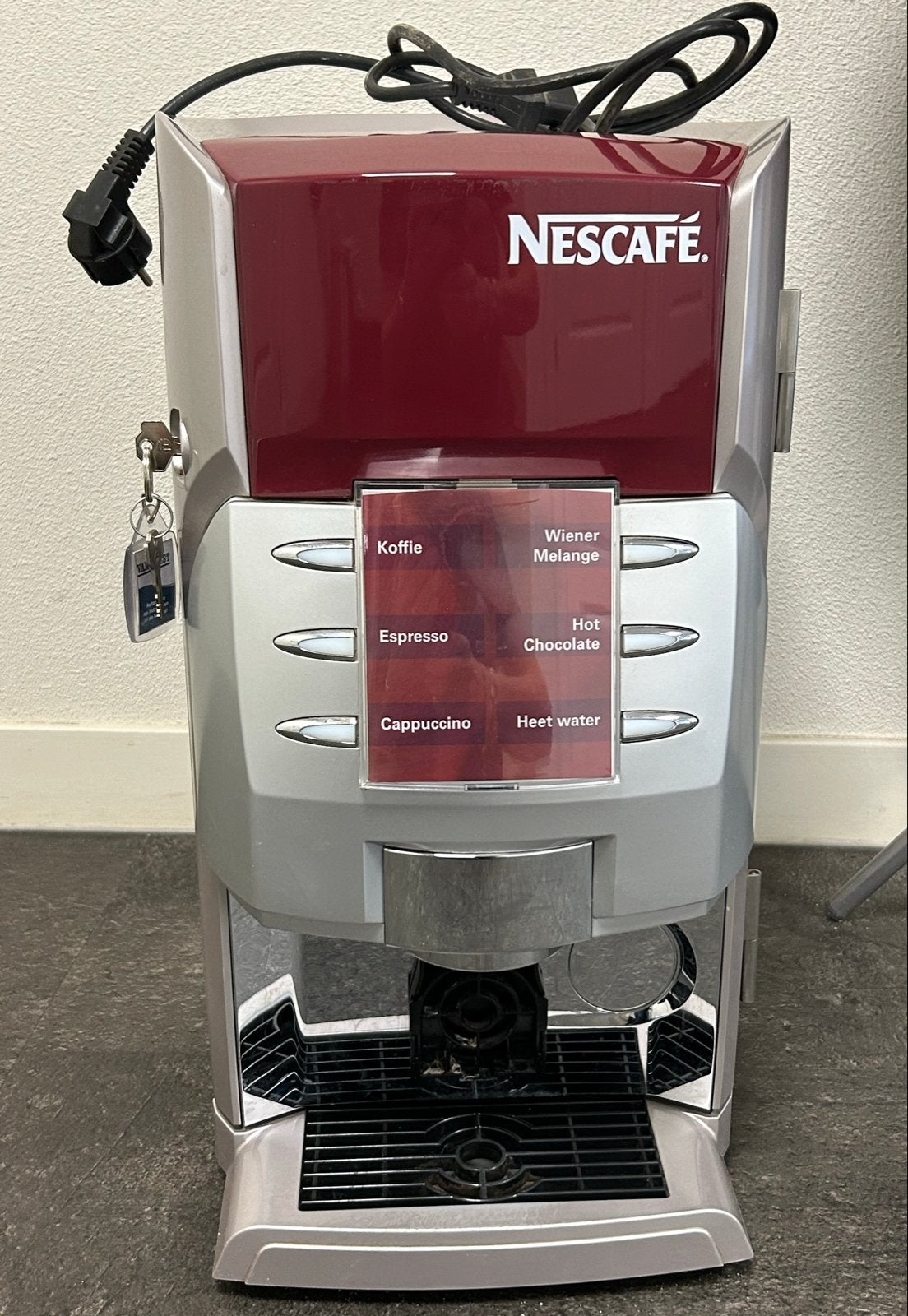 Nescafé Alegria 6/30 Instant Koffiemachine, Witgoed en Apparatuur, Koffiezetapparaten, Ophalen, Gebruikt, Overige typen, 10 kopjes of meer