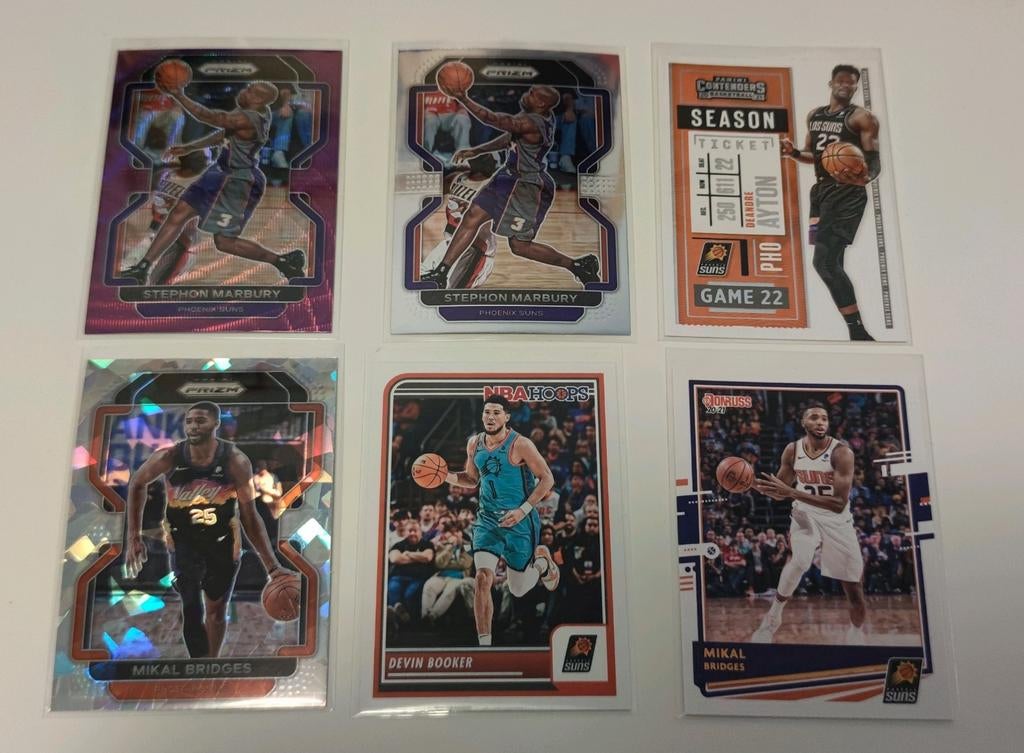NBA basketbal kaarten set Phoenix Suns, Hobby en Vrije tijd, Verzamelkaartspellen | Overige, Ophalen of Verzenden