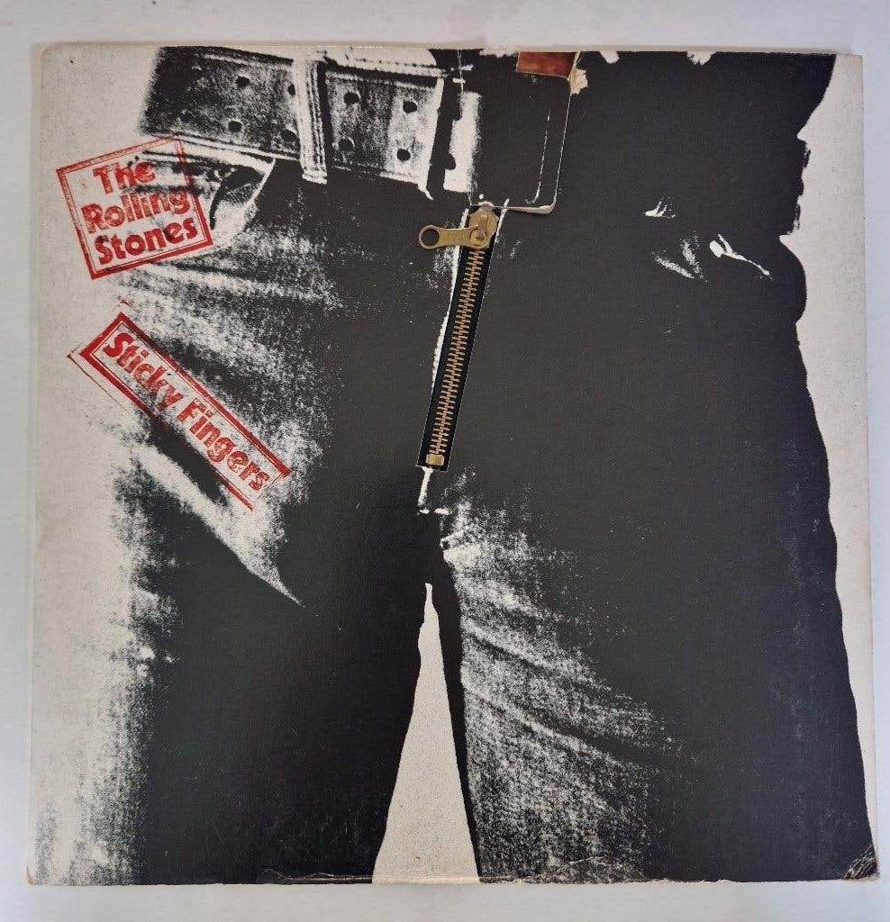 The Rolling Stones – Sticky Fingers LP, LP, Inclusief binnenhoes, Gebruikt, Blues Rock