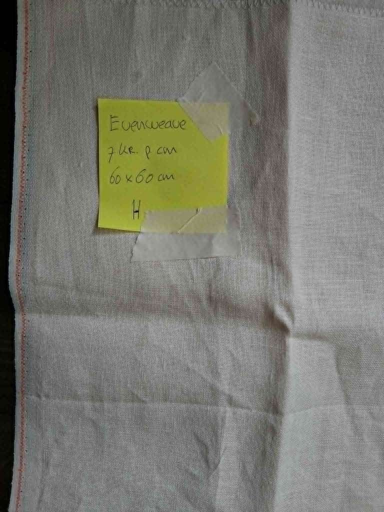 borduurstof Evenweave Zweigart H, Overige kleuren, Nieuw, Ophalen of Verzenden, 30 tot 120 cm