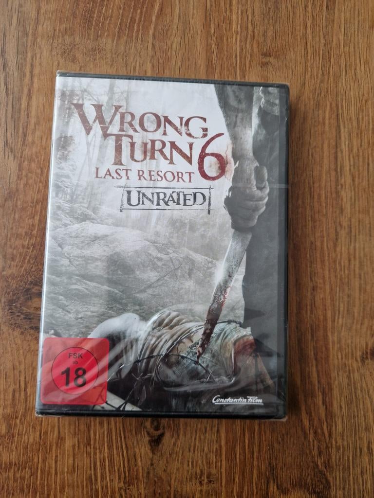 Wrong turn 6 last resort nieuw geseald, Vanaf 16 jaar, Verzenden, Zo goed als nieuw, Slasher