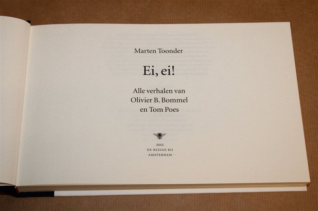 Ei, ei! — Marten Toonder, dl. 37, Boeken, Eén stripboek, Ophalen of Verzenden, Gelezen