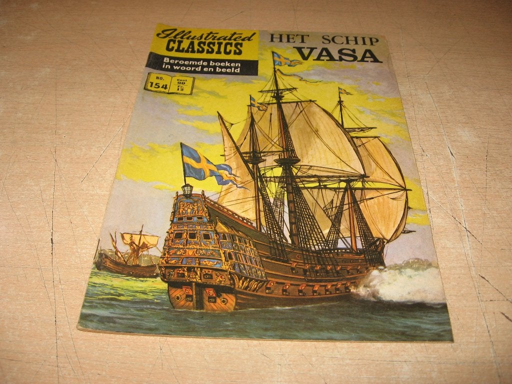 Illustrated Classics     154      Het schip Vasa, Eén stripboek, Ophalen of Verzenden, Gelezen