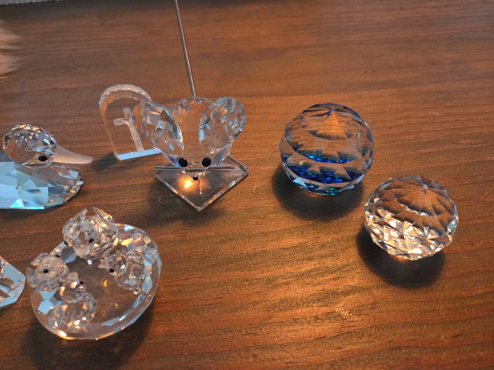 Swarovski kristal beeldjes - 3 stuks, Ophalen of Verzenden