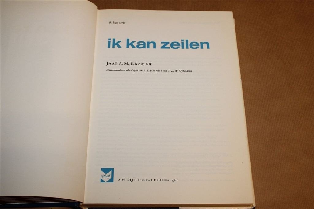 Ik Kan Zeilen — Van Beginner tot Kustnavigatie 1966, Ophalen of Verzenden, Gelezen, Overige onderwerpen