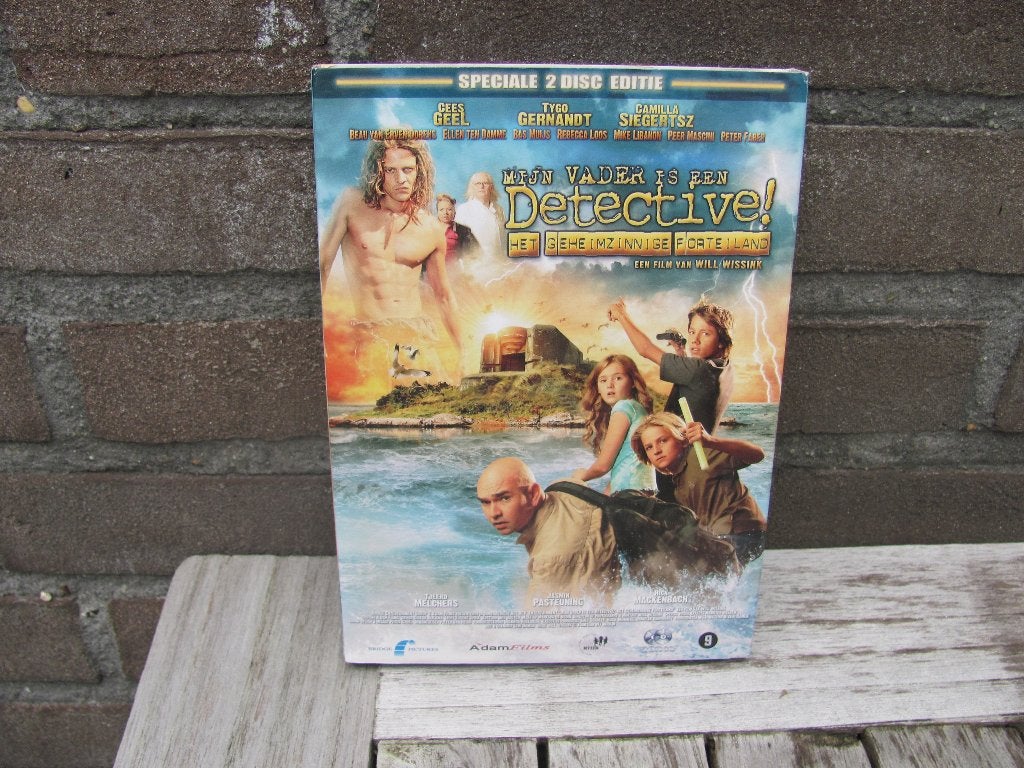 Mijn vader is een detective! 2 disk DVD / Film Will Wissink, Vanaf 9 jaar, Ophalen of Verzenden, Gebruikt, Film