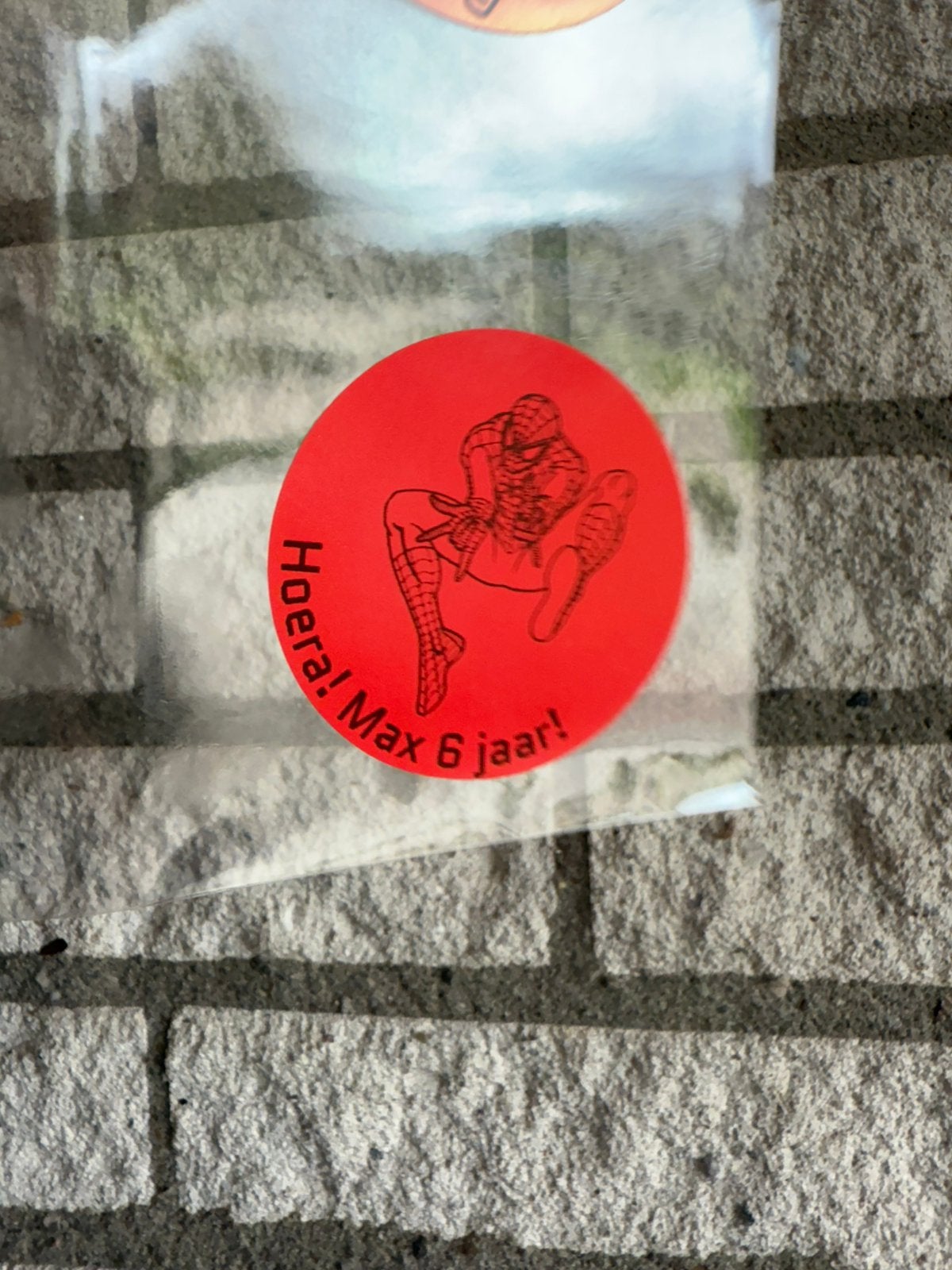 Spiderman Traktatiestickers, Ophalen of Verzenden, Nieuw, Versiering