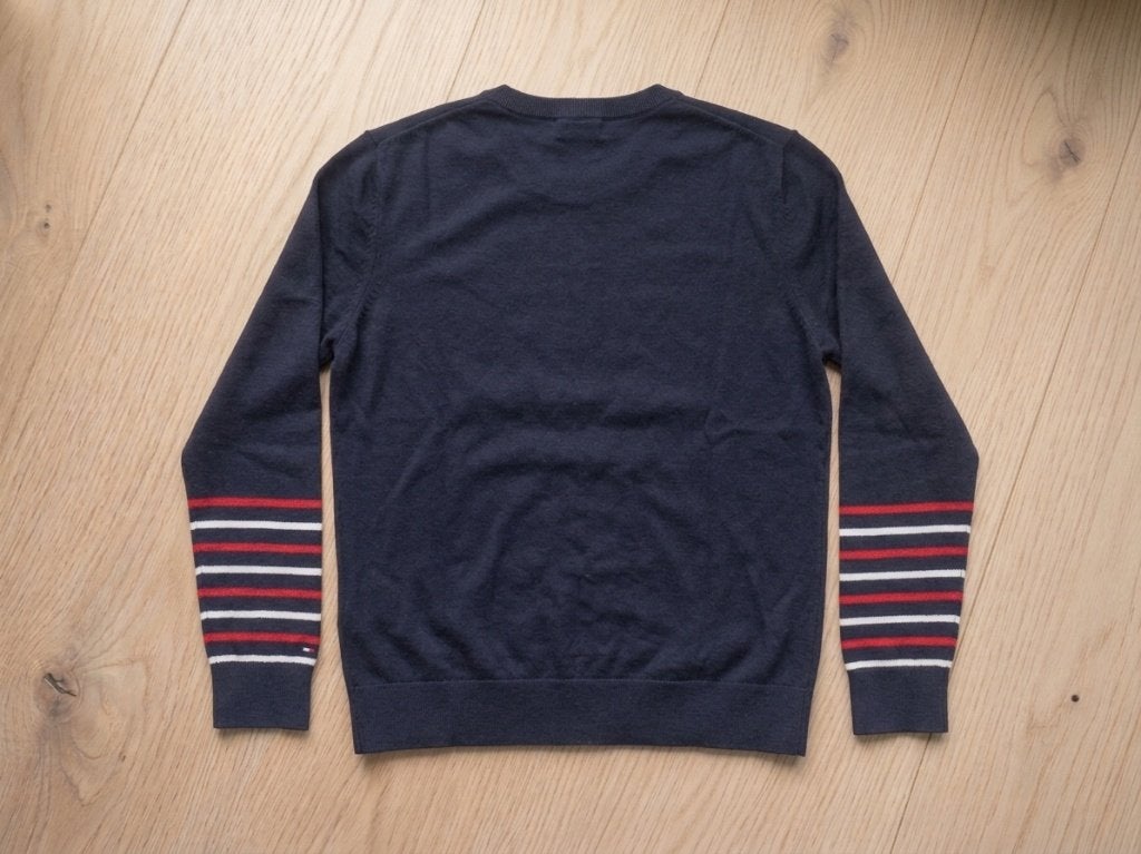 Tommy Hilfiger Donkerblauwe Trui / Sweater – Maat XL, Kleding | Dames, Truien en Vesten, Blauw, Maat 46/48 (XL) of groter, Ophalen of Verzenden