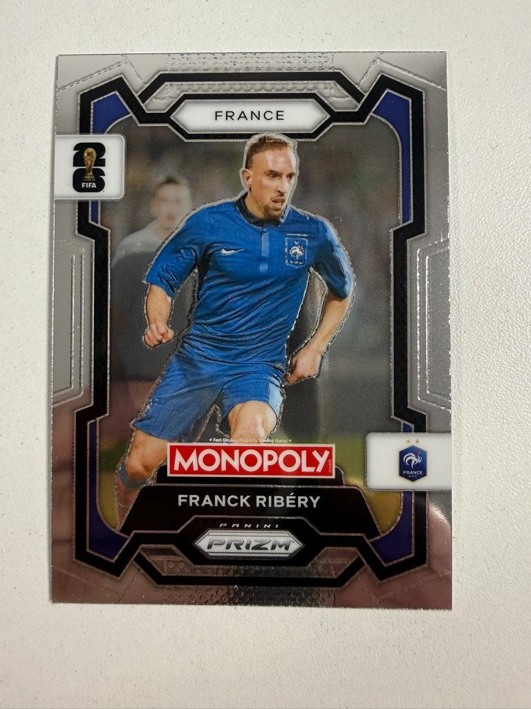 8 Franck Ribery Prizm Monopoly World Cup 2026, Ophalen of Verzenden, Nieuw, Buitenlandse clubs, Poster, Plaatje of Sticker