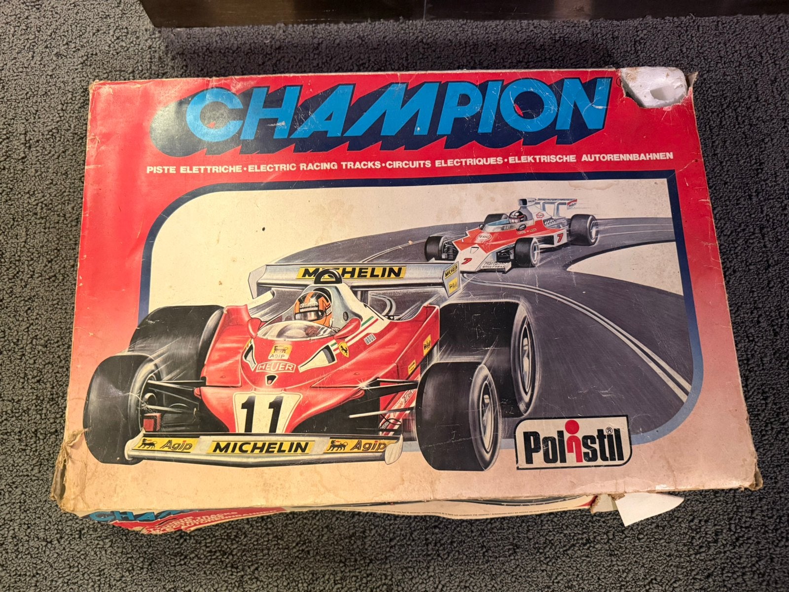 3x elektrische racebaan Marklin, Carrera, Champion, Ophalen, Zelf te bouwen, Carrera, Elektrisch
