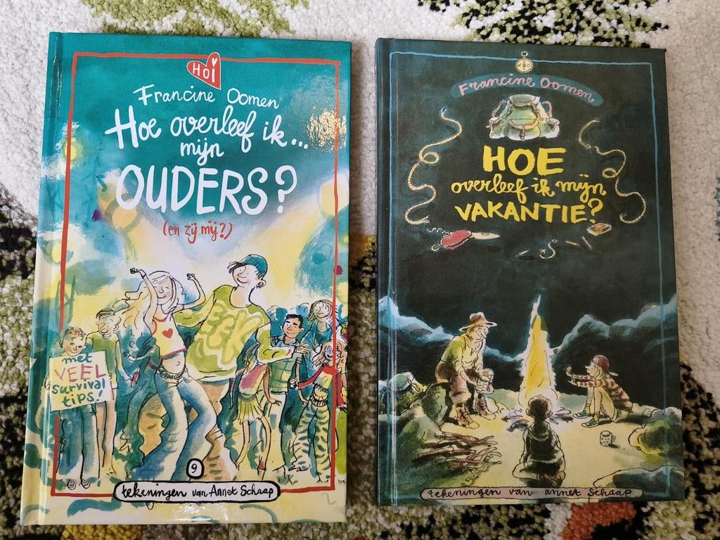 Hoe overleef ik... Ouders? & Vakantie? - Francine Oomen, Boeken, Ophalen of Verzenden, Gelezen, Francine Oomen, Fictie algemeen