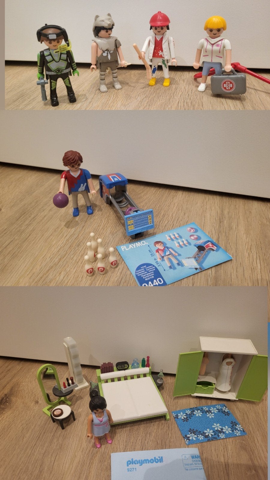 playmobil 9271, playmobil 9440 en losse poppentjes, Ophalen of Verzenden, Gebruikt, Complete set