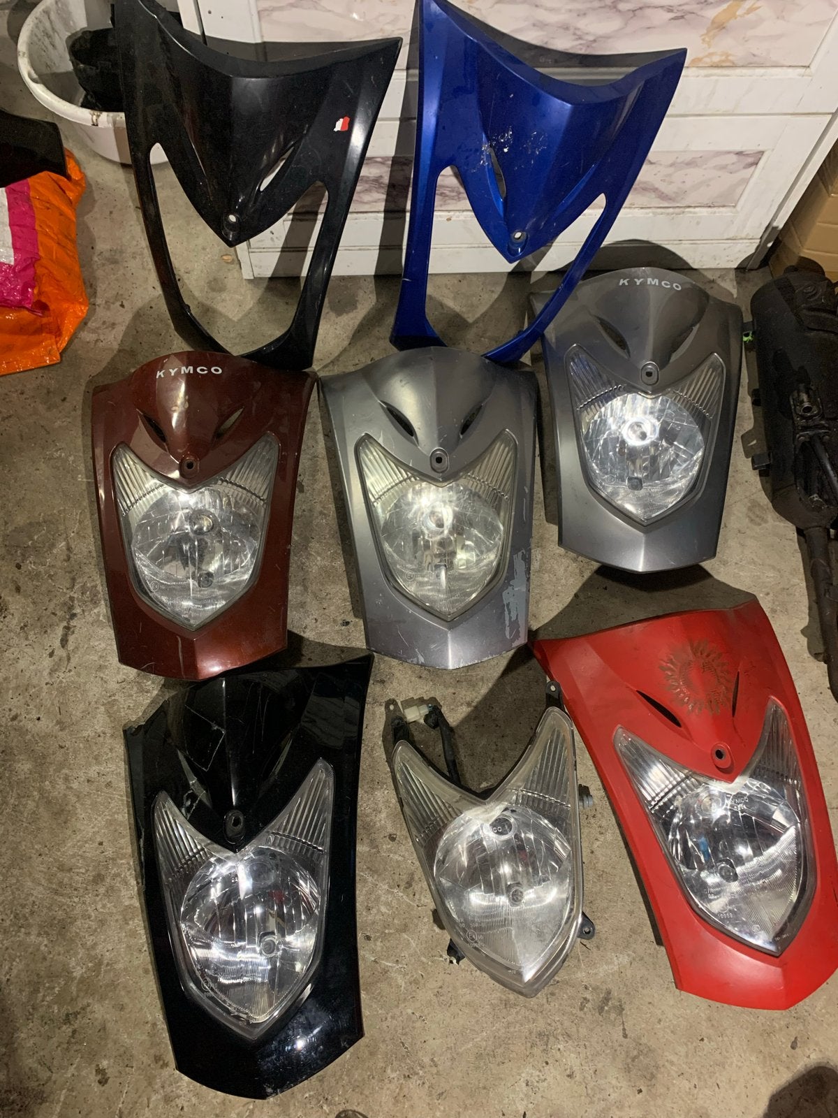 Kymco Agility voorkap - Diverse kleuren en modellen, Fietsen en Brommers, Scooters | Kymco, Ophalen of Verzenden, Gebruikt, Agility