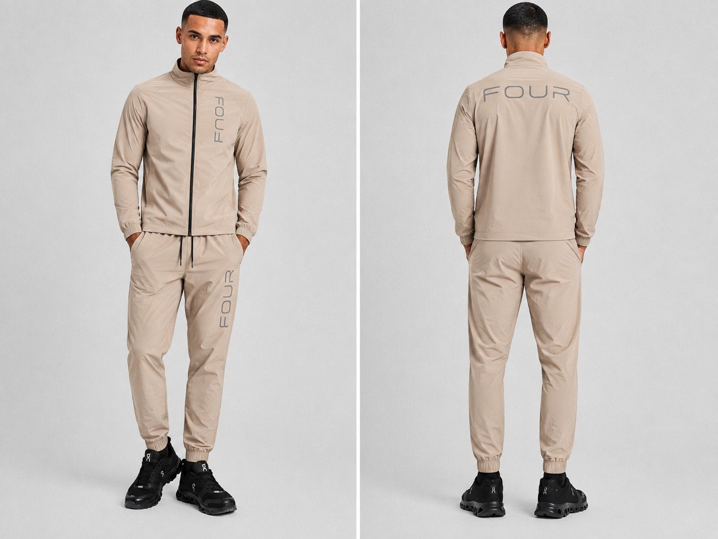 partij verkoop geen losverkoop joggingspakken merk FOUR, Zwart, Nieuw, Overige maten, Ophalen of Verzenden