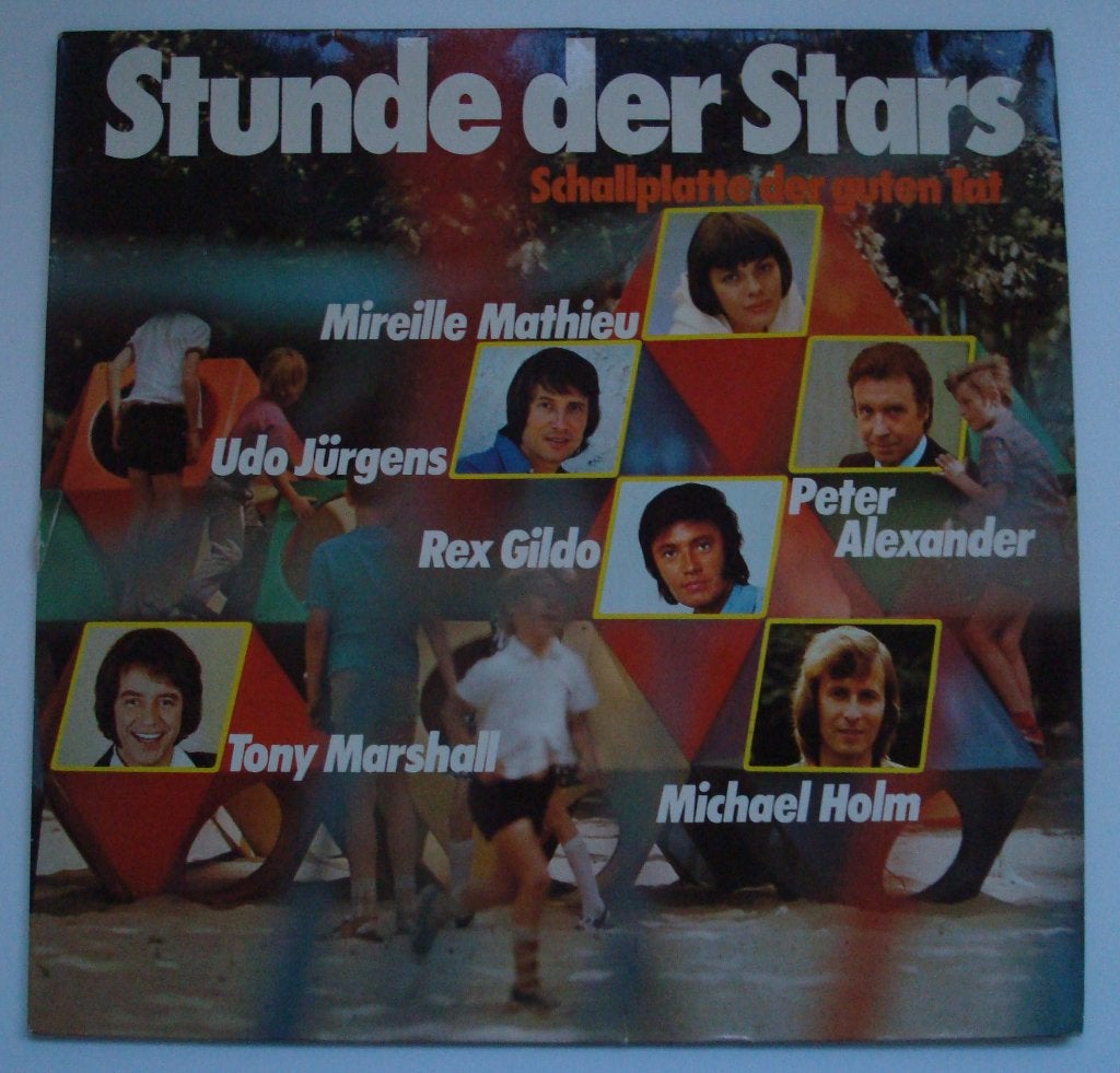 Stunde der Stars (Udo Jürgens, Rex Gildo, e.a.) (1973), Ophalen, LP, Gebruikt, Pop