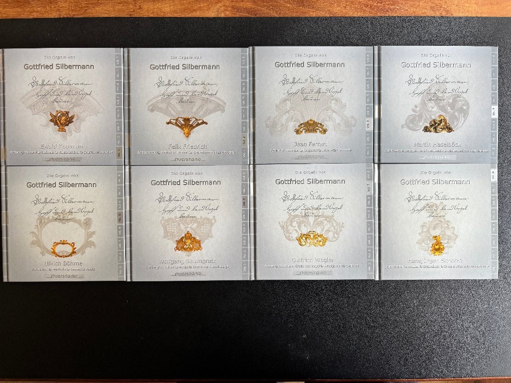 Die Orgeln von Gottfried Silbermann (8 cd's), Overige typen, Overige typen, Ophalen of Verzenden, Zo goed als nieuw