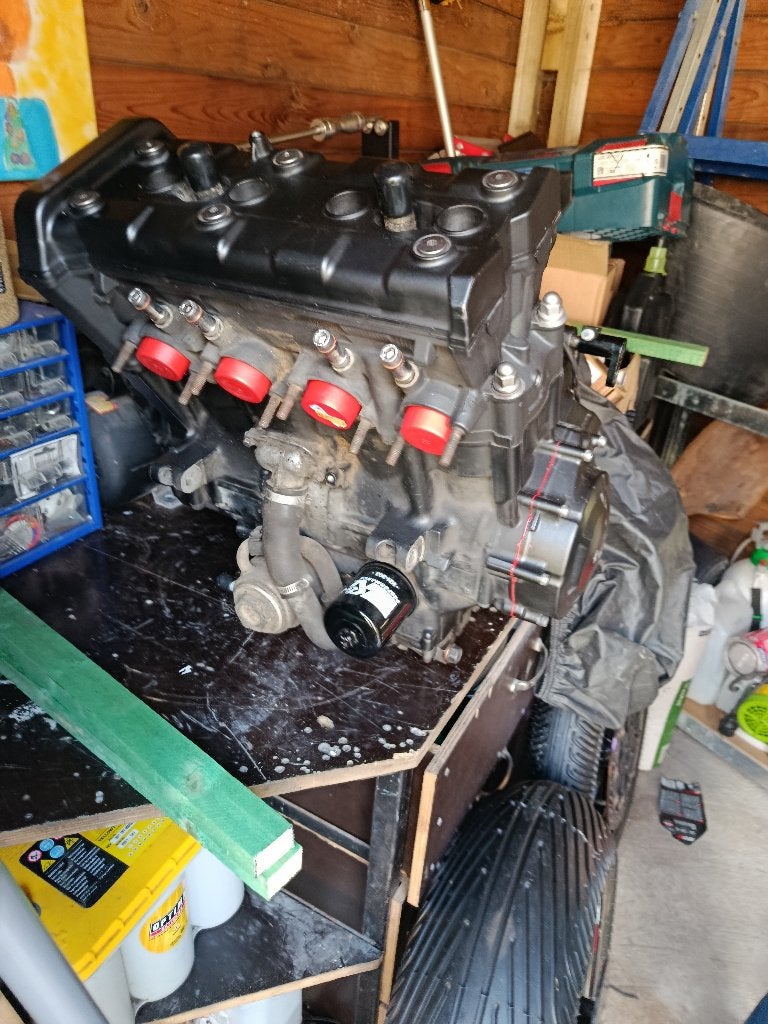 Motorblok Yamaha fzs1000, Motoren, Ophalen, Gebruikt