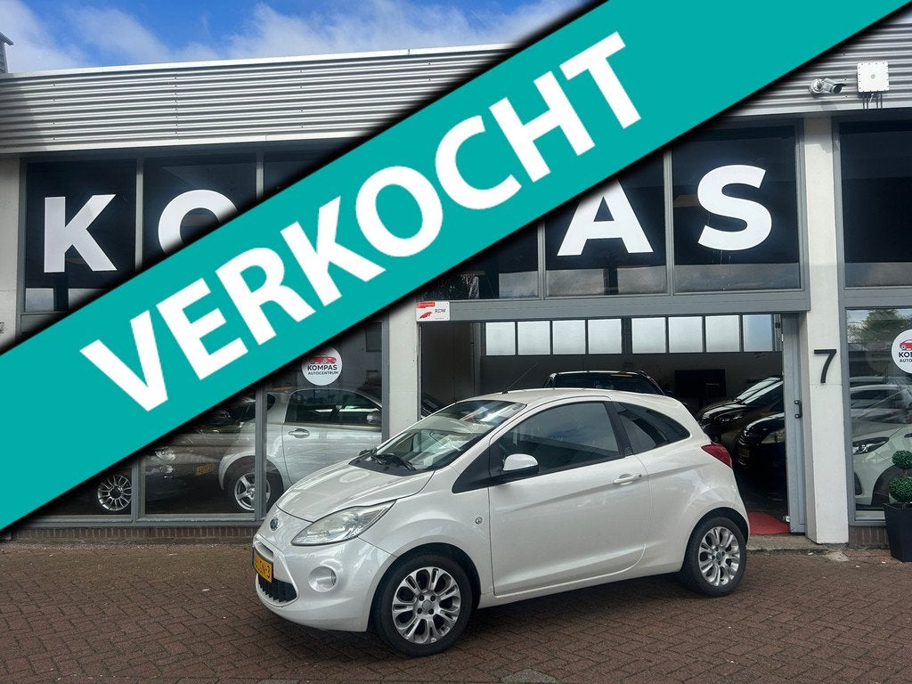 Ford Ka 1.2 Couture |Nw.D.RIEM|Airco|P.SENSOR|BLUETOOTH|NAP|, Auto's, Voorwielaandrijving, Stof, Gebruikt, 1242 cc