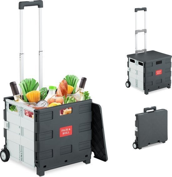 boodschappentrolley op wielen, Nieuw, Ophalen of Verzenden, Www.loods56.nl, X