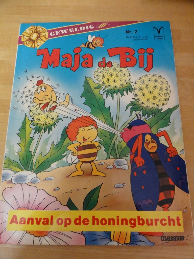 Stripboek Maja de Bij - Aanval Op De Honingburcht, Eén stripboek, Ophalen of Verzenden, Gelezen