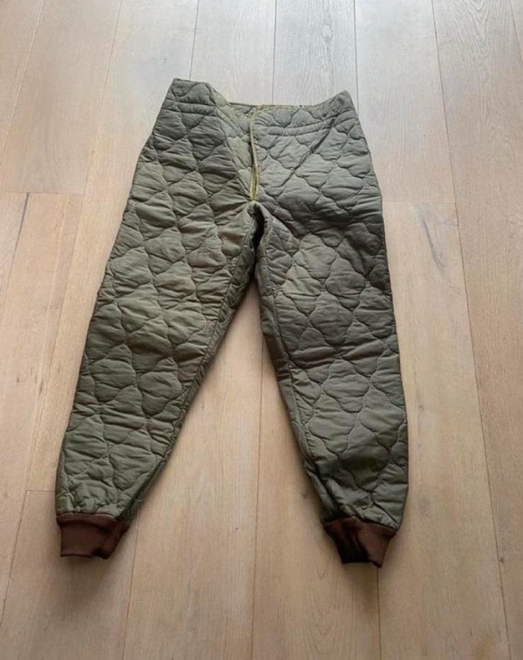 Legerbroek one size, Kleding | Heren, Broeken en Pantalons, Ophalen of Verzenden, Zo goed als nieuw, Maat 48/50 (M), Groen