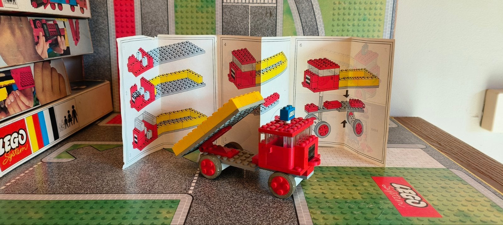 Oude Lego truck nr 331., Verzenden, Gebruikt, Bus of Vrachtwagen