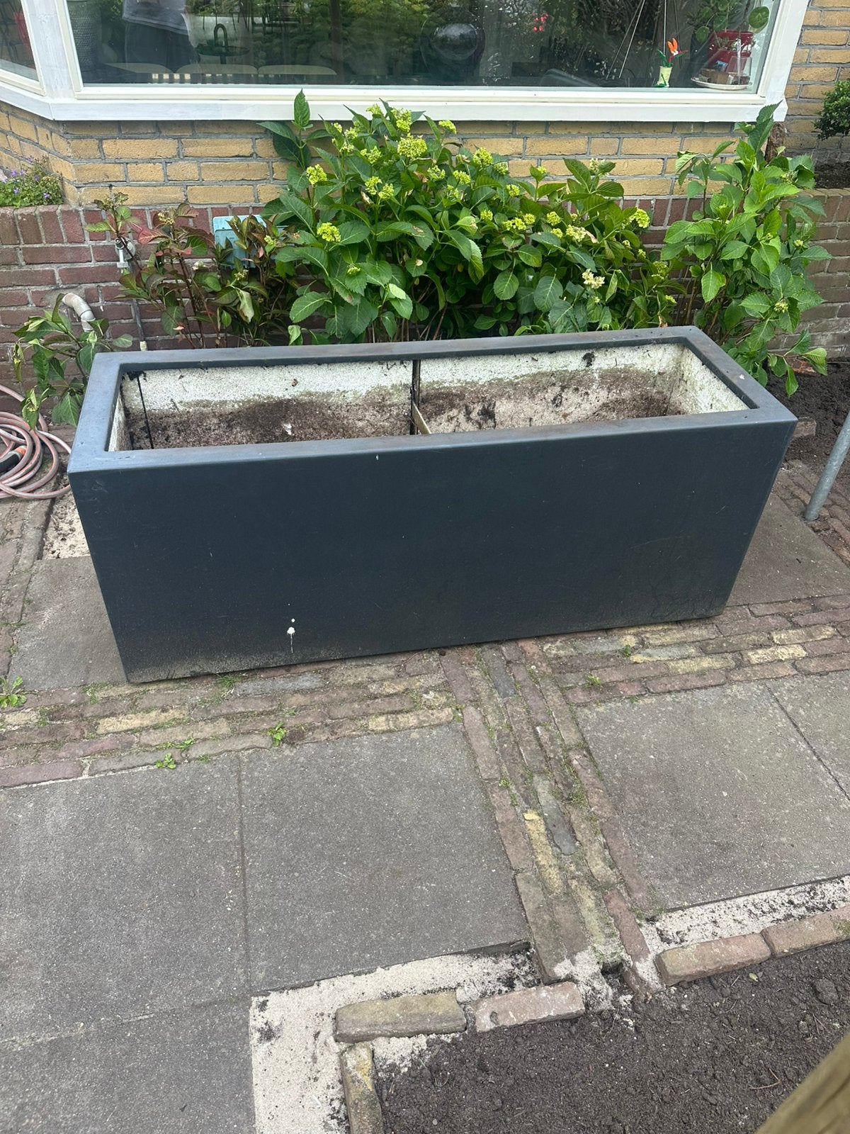 Grote plantenbak 150x50x60, Ophalen, Kunststof, 100 cm of meer, Zo goed als nieuw
