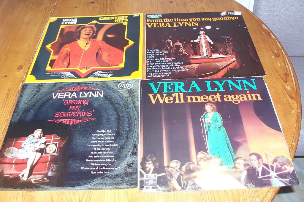 vera lynn 8 lp;s, Ophalen of Verzenden, Voor 1960, Gebruikt, 12 inch
