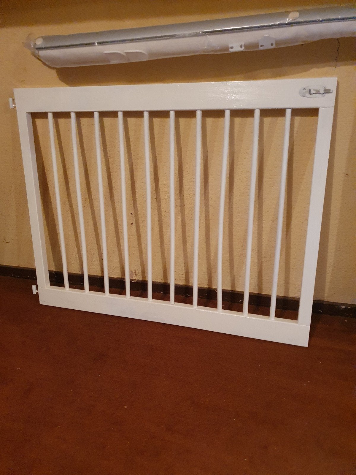 Trap hekje, Ophalen, 100 tot 115 cm, Zo goed als nieuw, Klemhekje