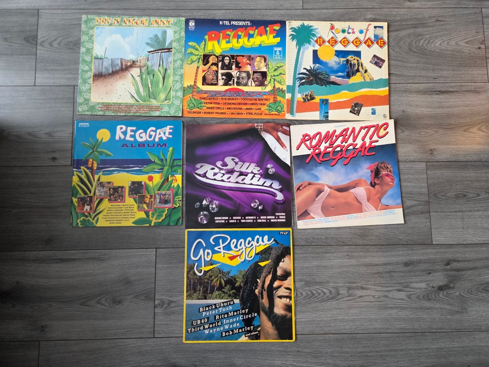 7 reggae verzamelalbums vinyl, Complilatie, Ophalen of Verzenden, Gebruikt, 12 inch
