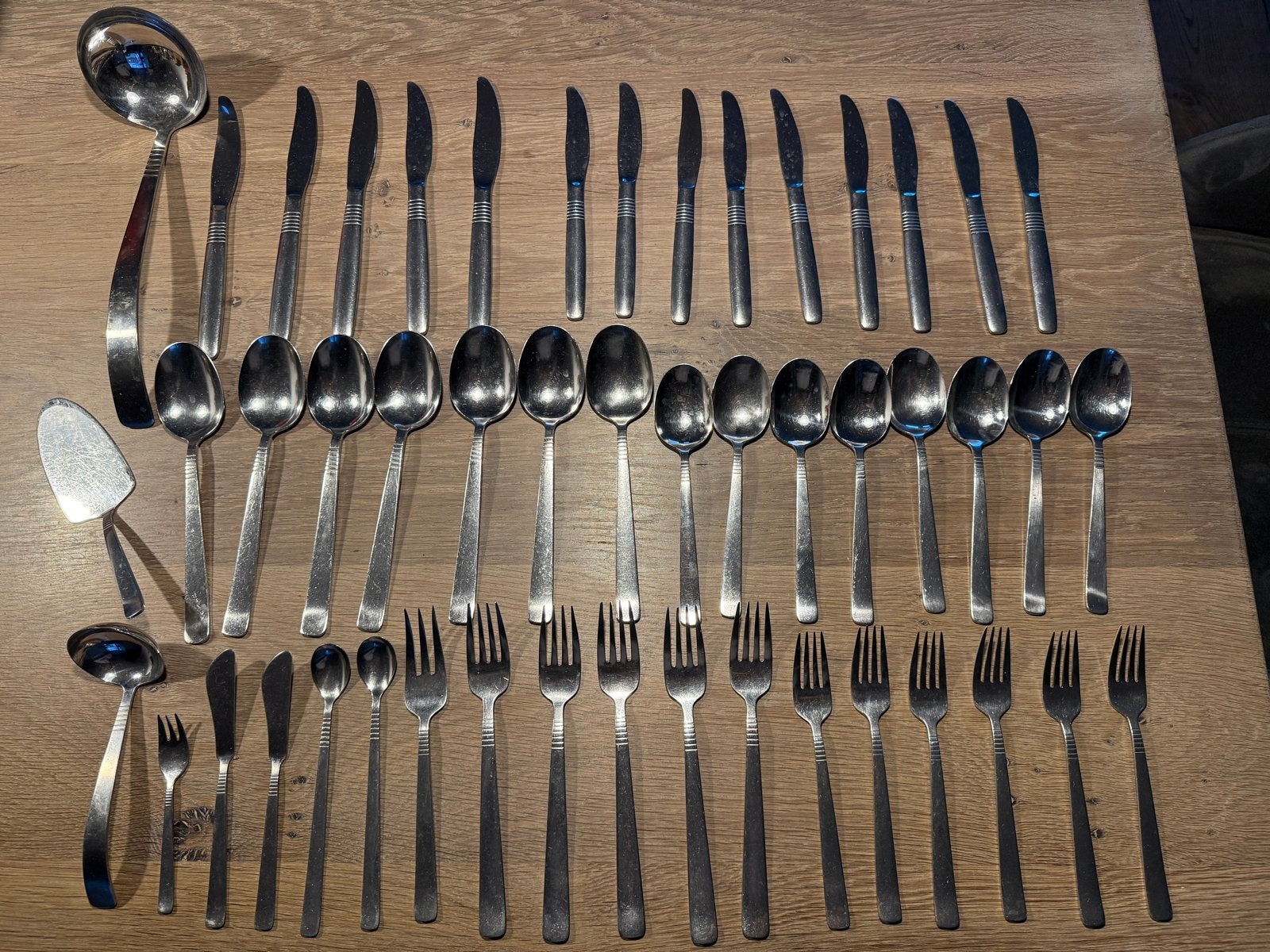 Gero Zilmeta Bestekset - 49-delig, Antiek en Kunst, Ophalen of Verzenden