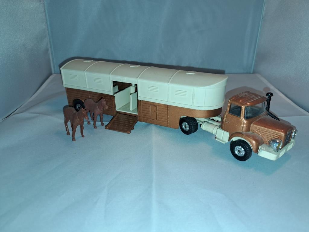 Corgi Major Toys Berliet Horse Transporter (1105) - Vintage, Ophalen of Verzenden