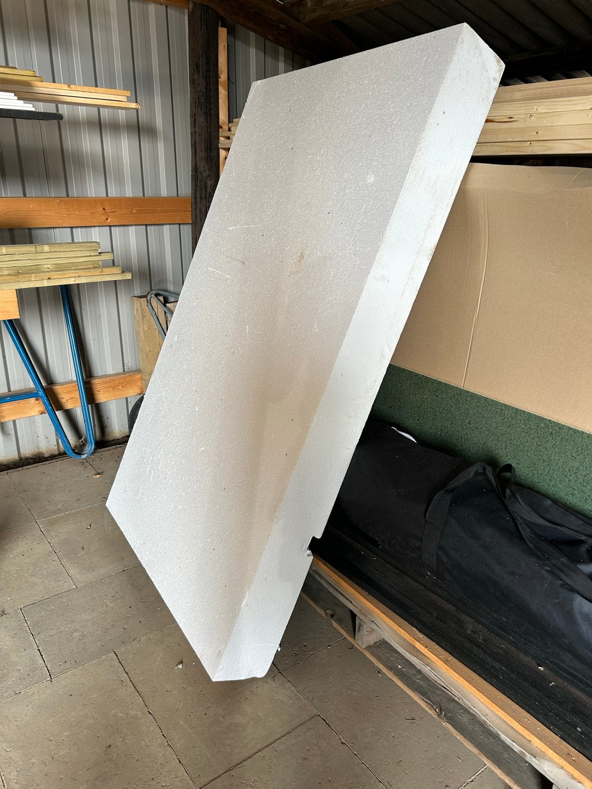 EPS Tempex isolatieplaat 200 mm - 1200x2000 mm, Ophalen, Gebruikt, 12 cm of meer, Minder dan 5 m²