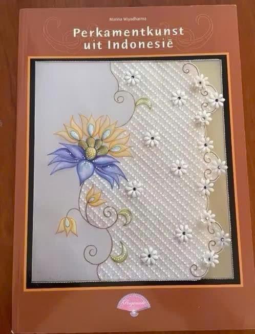 Perkamentkunst uit Indonesie van Marina Wiyadharma, Verzenden, Zo goed als nieuw, Overige onderwerpen