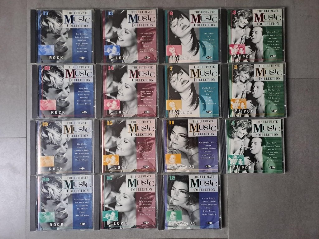 The Ultimate Music Collection, 13x leuke cd in prima staat, Cd's en Dvd's, Ophalen of Verzenden, Zo goed als nieuw, Pop