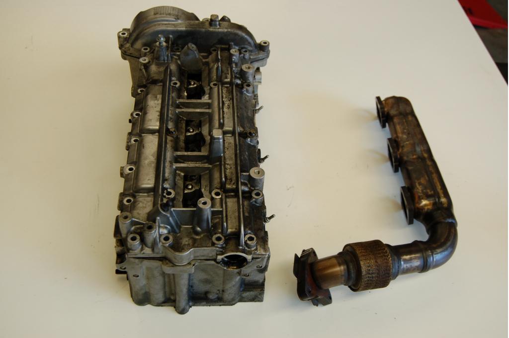 cilinderkop LINKS sprinter 3.0 v6 319cdi 319 om642, Auto-onderdelen, Motor en Toebehoren, Niet ingevuld, Gebruikt, Mercedes-Benz