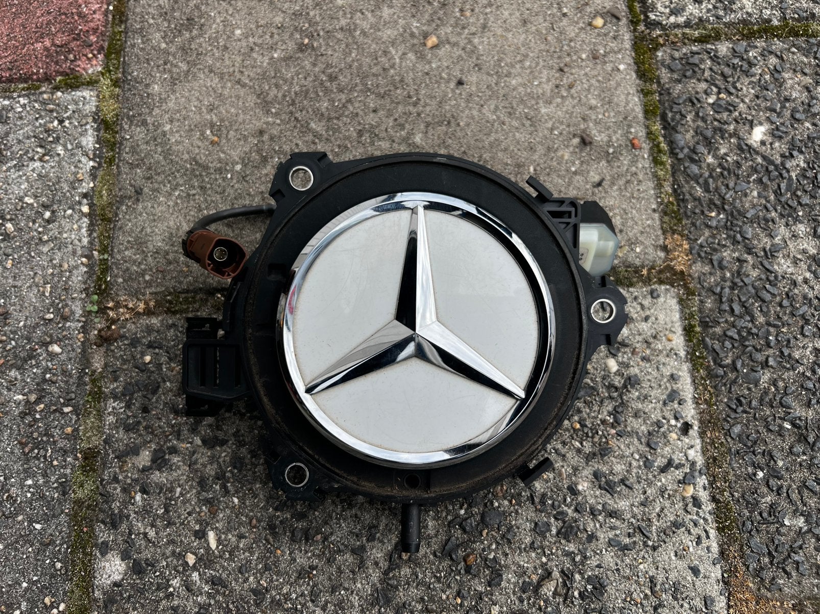Mercedes Benz A/B/CLA/.. logo met camera, Ophalen of Verzenden, Gebruikt, Mercedes-Benz