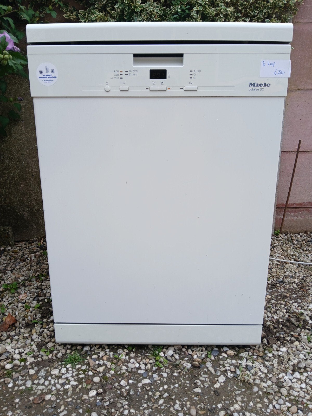 Miele vrijstaande vaatwasser, Witgoed en Apparatuur, Minder dan 85 cm, Ophalen of Verzenden, Zo goed als nieuw, 45 tot 60 cm